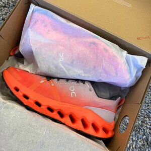 On Cloudsurfer Trail WP Women’s Running Shoes NWT – Mauve | Flame Waterproof